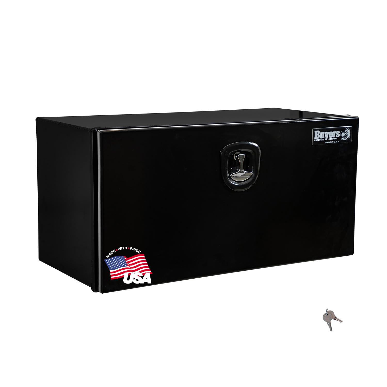 Buyers Products 1706990 60-Inch Black Aluminum Underbody Tool Box