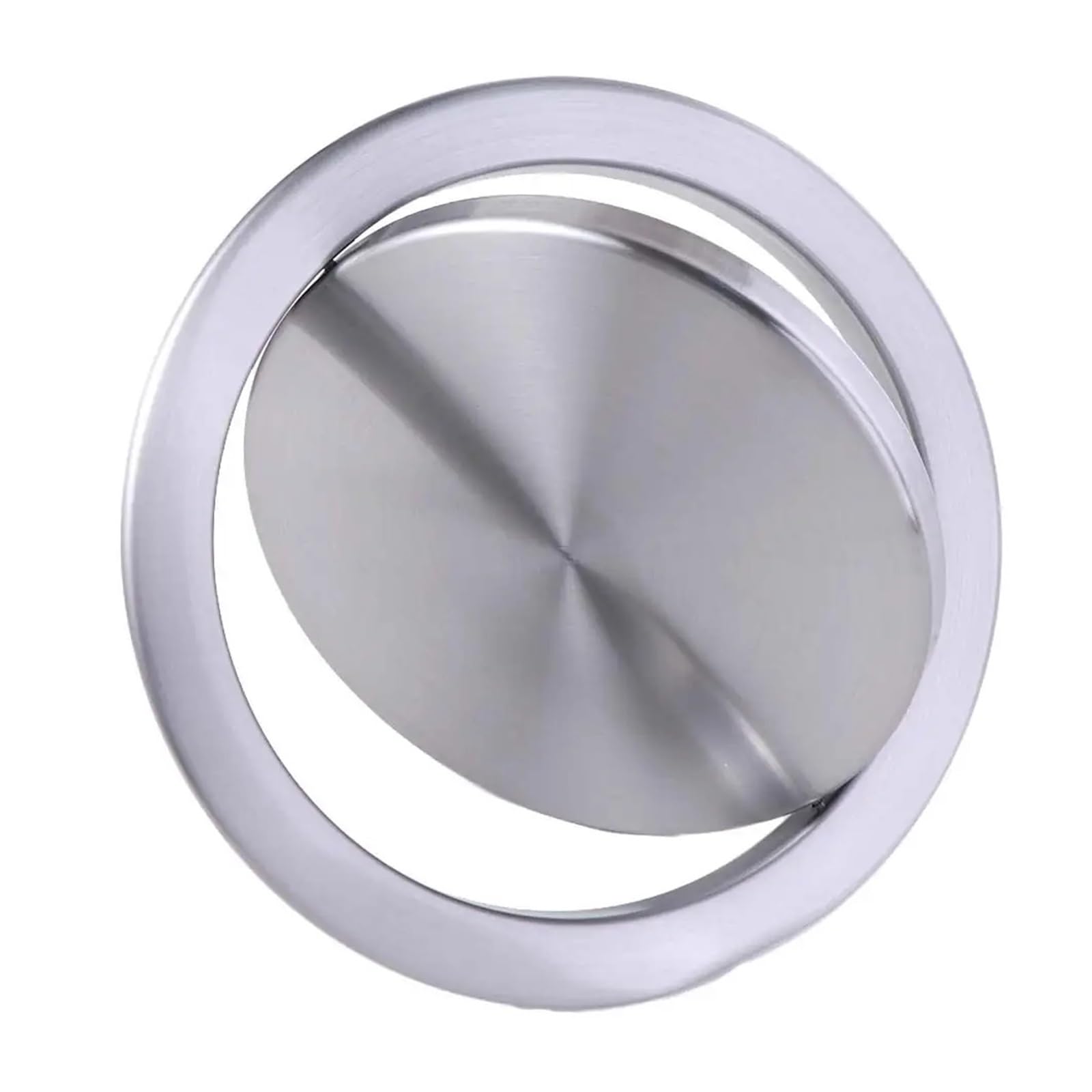 1PCS Built-in Countertop Trash Bin Waste Lid Recessed Swing Flap Cover Balance Shake Can for Kitchen(268mm)
