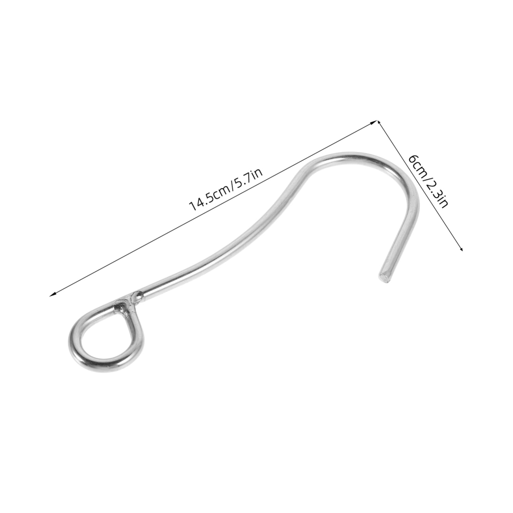 NAMOARLY 2pcs Heavy Duty Scuba Diving Hook Stainless Accessory Reef Hook for Divers Safety Gear