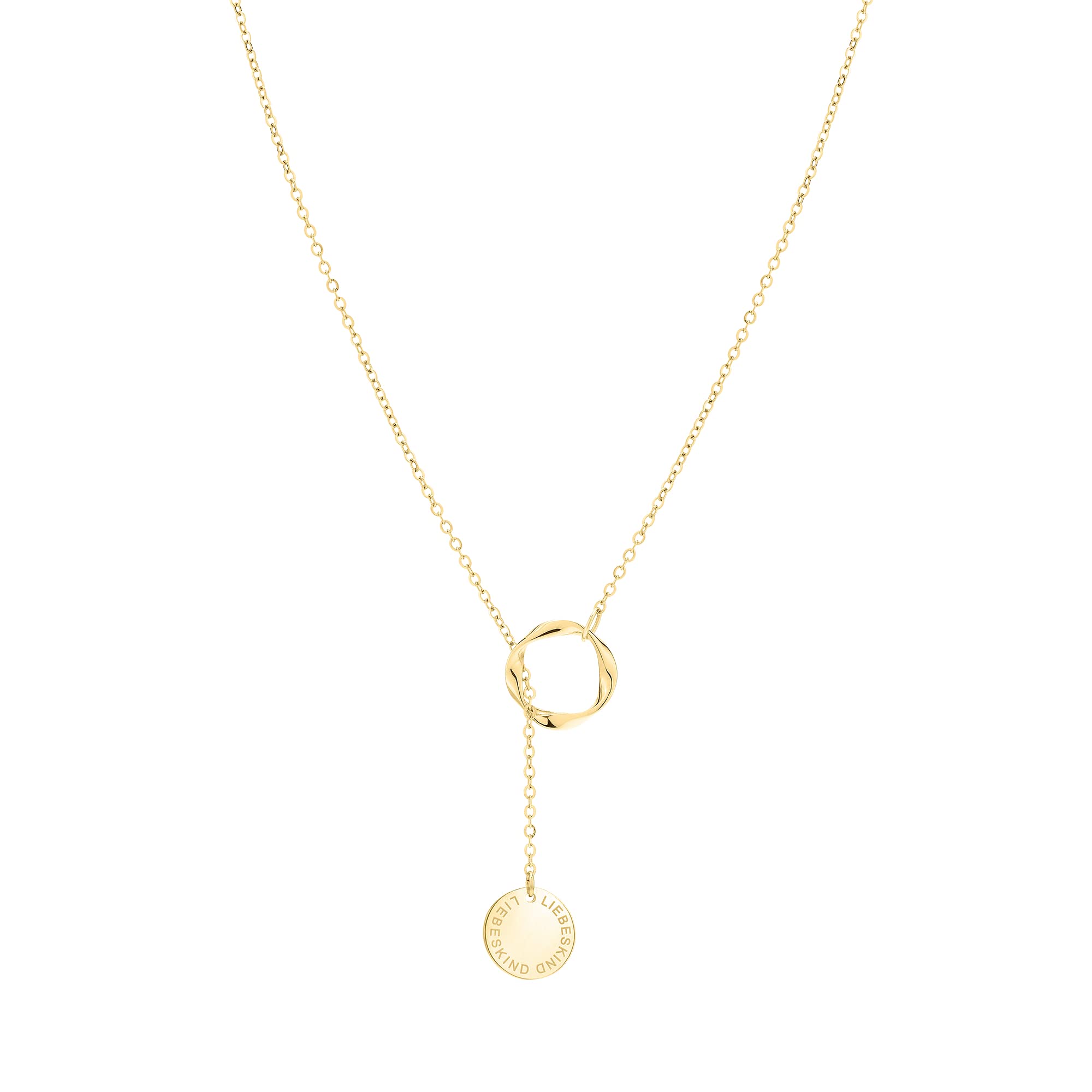 LIEBESKIND BERLIN Damen Infinity Schmuck – Elegante Ketten und Armbänder mit organisch geformten Infinity-Anhängern aus Edelstahl