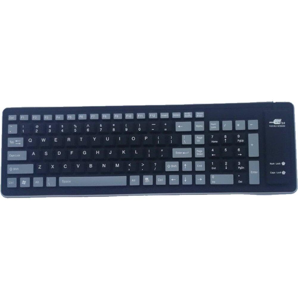 Clavier silencieux pliable idéal pour travailler dans le train