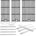 463365021 Replacement Parts Grill Grates Heat Tent for Charbroil Performance 4 Burner Grill Parts 463351021 463365522 463350722 463352521 Char Broil G325-0002-W1Heat Plates G426-0005-W1 Cooking Grates