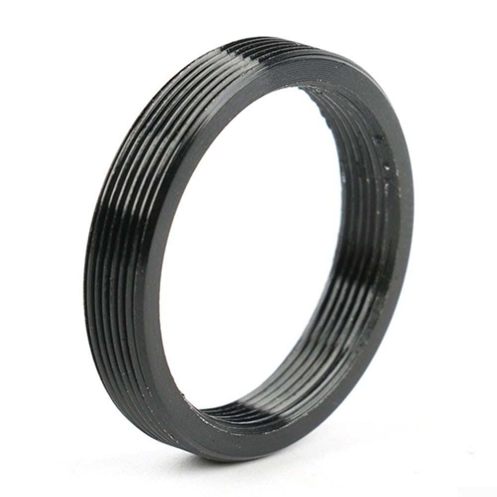 C Mount to C Connector Extension Tube Ring 25mm Optimizing Camera Performance (negro)