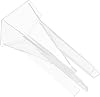 COHEALI Cone Candle Molds for Crafts Acrylic Pyramid Moulds for Pillar Candle Making Soap and Home Decoration for Weddings and Parties