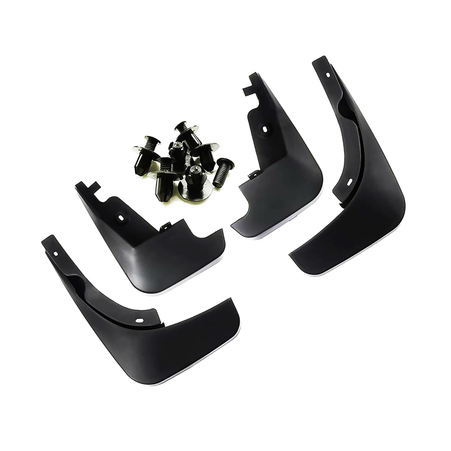 Autokaar O E Type Car Mud Flap Box Shape Splash Protection Guard Tyre Flap Complete Set of Front & Rear Tires for Mahindra Thar Roxx