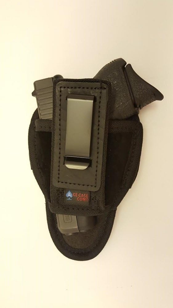 Ace Case Ambidextrous Tuckable Inside The Pants Holster for Glock 43- Made in The USA (Black)