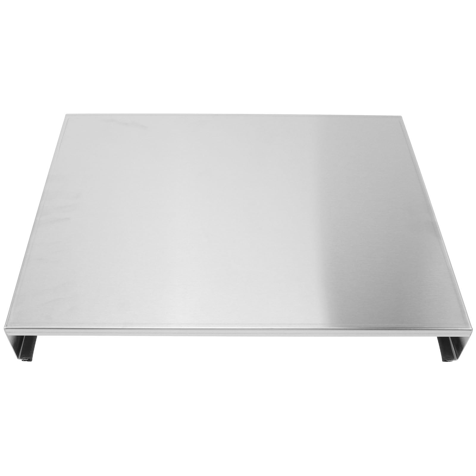 OUNONA Support de Rangement Cuisine en Acier Inoxydable Étagère Multifonction 30x40x5 Cm Compatible Plaque à Induction Rangement Ustensiles et Accessoires la Cuisine Pratique