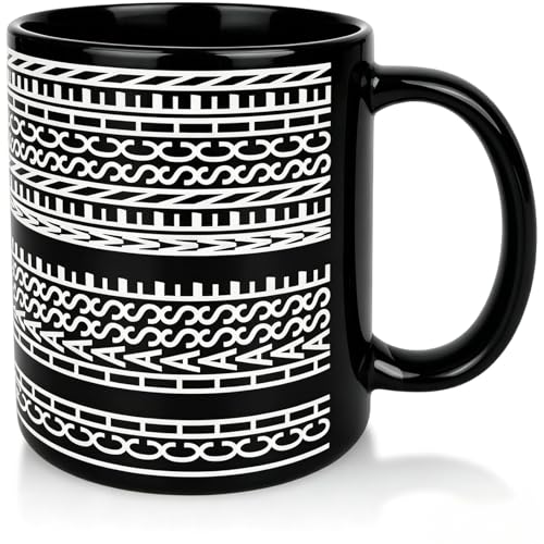 ZHLIMY Ich Hasse Menschen Tasse Tasse Ich Hasse Menschen mit Einem lustigen Spruch Lustiges Geschenk Allover-Druck Horizontale Lesung (Schwarz-2)