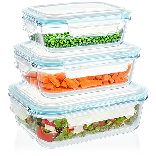 CHIUSURA ERMETICA CON COPERCHIO: i coperchi in plastica perfettamente aderenti con quattro meccanismi di bloccaggio consentono la conservazione e il trasporto ermetici degli alimenti. I coperchi sono adatti al congelatore e alla lavastoviglie!