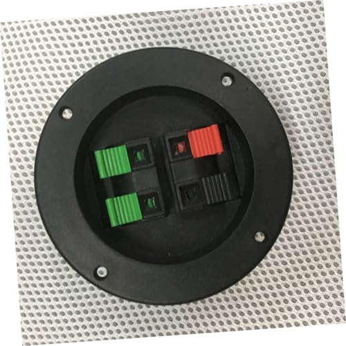 Conector de altavoz de 4 vías estable para evitar interferencias en subwoofer Operitacx 6