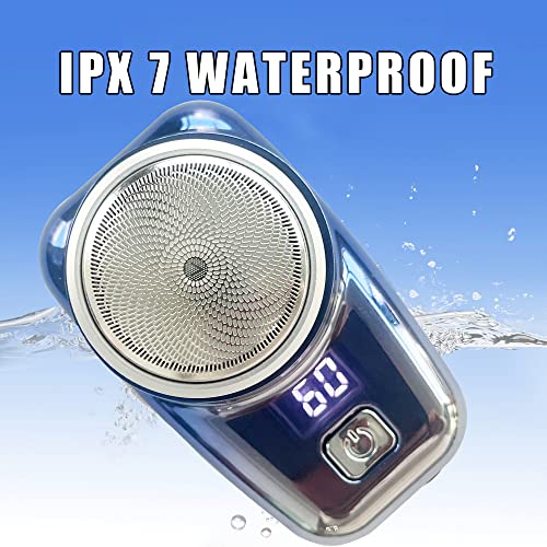 Mini Shaver Portable Electric Shaver,Electric Razor For Men,Mini-Shave Pocket Portable Shavers,Usb Rechargeable Waterproof Shaver Wet And Dry Use Suitable For Home,Car,Travel Gift For Father Husband #TOP3