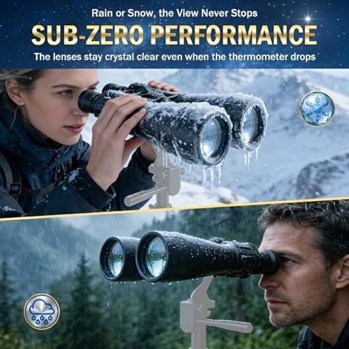 Image of 15x35 HD Binoculars with BAK4 Prism & FMC Optics for Adults | Explore Wildlife, Scenic Landscapes and Outdoor Adventures with Clear Views for Bird Watching, Hiking & Travel