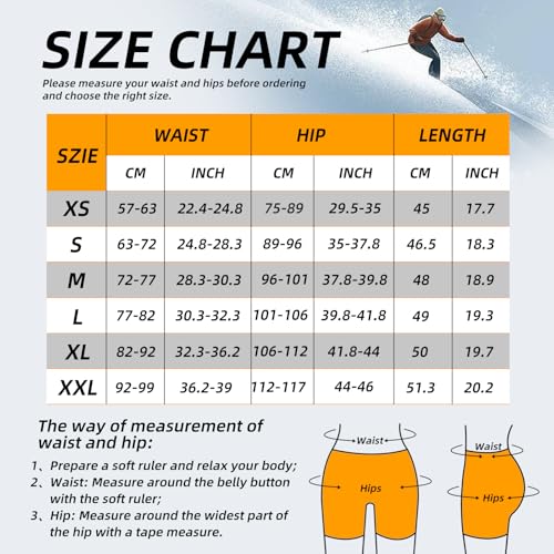 Cienfy Short de protection 3D rembourré en EVA pour le ski, le patinage, le snowboard, le skateboard – Image 3