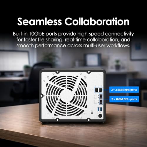 Deluxe 10GbE NAS storage system System product image