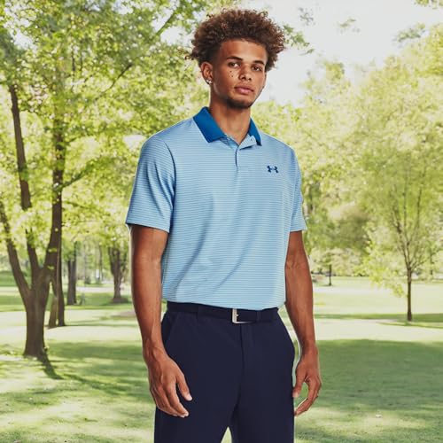 Image of Under Armour Golf Matchplay Printed Golf Polo