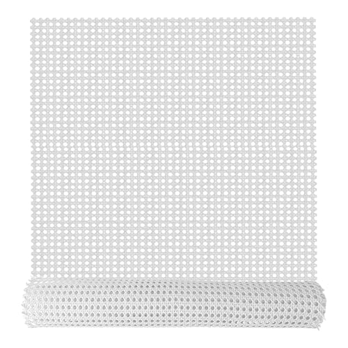 Rouleau de rotin blanc 61 cm pour deco boheme et abat-jour fait main