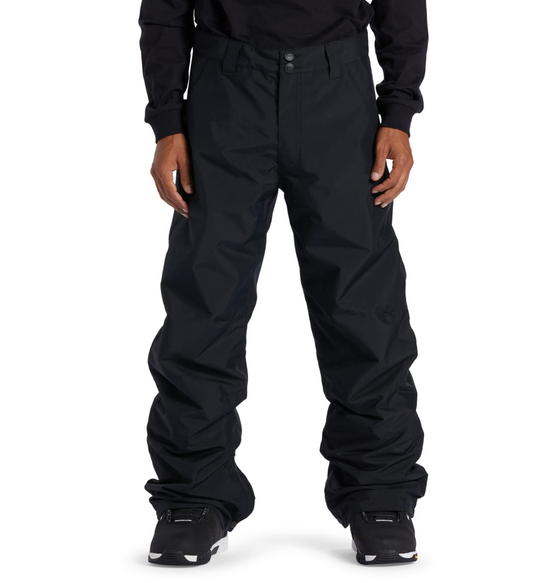 DC Shoes Mens Snow Chino Hiking Pants, Black, XL EU