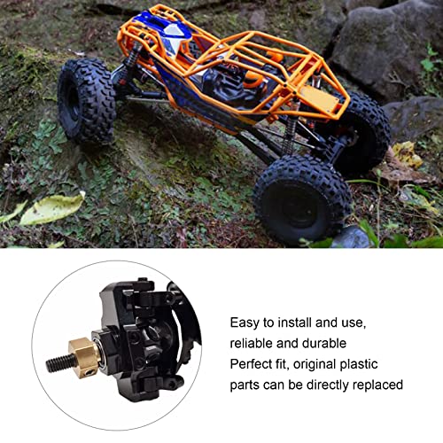 Assento Dianteiro C 1/10 RC, Peça de Atualização do Cubo Dianteiro C Em Liga de Alumínio para Carro