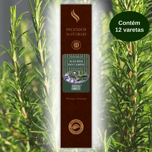 Incenso Natural - Alecrim do Campo - Energia e Saúde