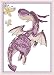 Maydear Full Range of Embroidery Starter Kits Stamped Cross Stitch Kits Beginners for DIY Embroidery (Multiple Pattern Designs)-The Purple Little Dragon