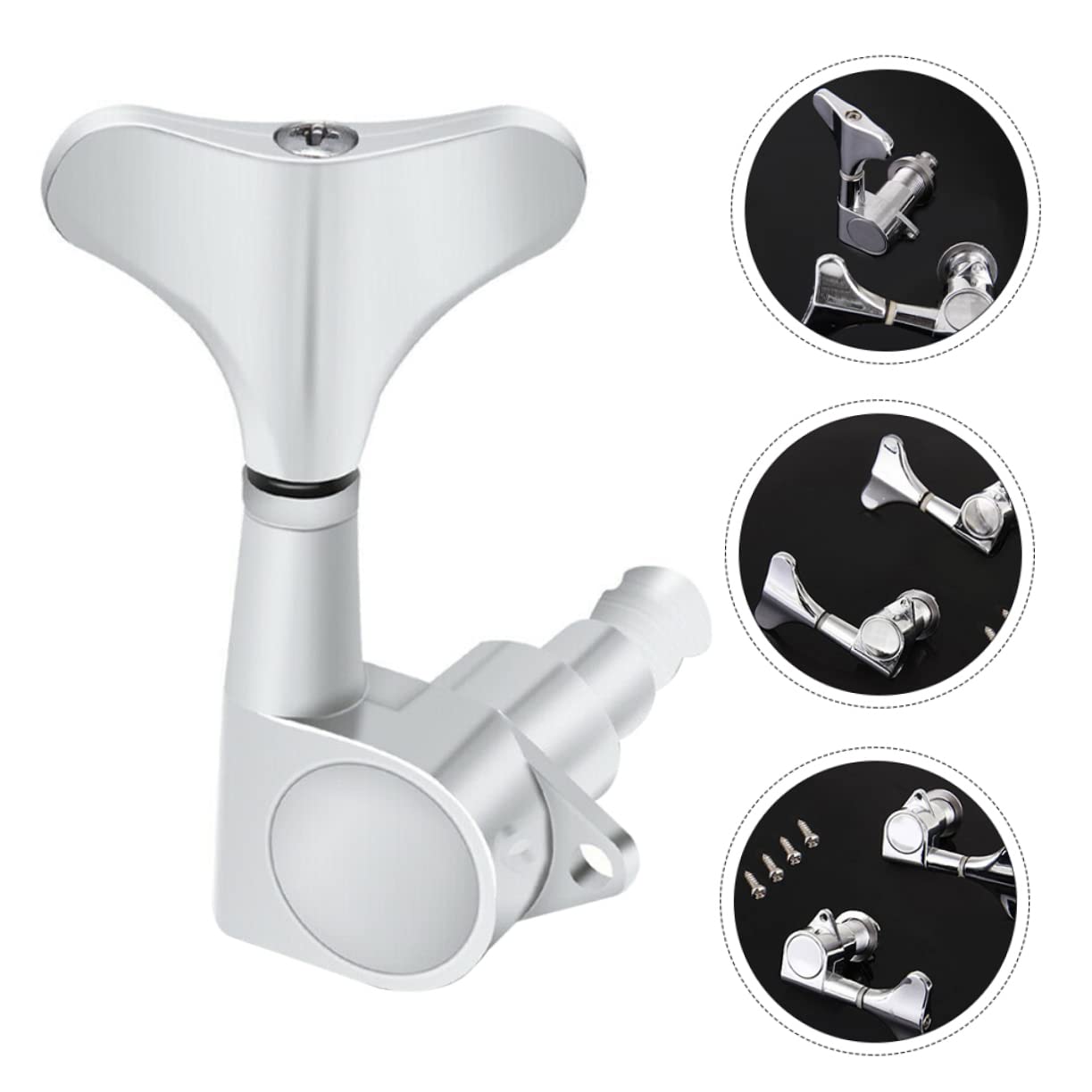 ULDIGI Guitar Accessories Bass String Tuning Pegs Tuner Machine Head for Bass Guitar