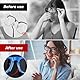 Nasenpads für Brille Selbstklebend YOURKAY 20 Paar Rutschfeste Nasenpads Silikon, Selbstklebende Dünne Rutschfeste Nasenpads Brille, Anti-Rutsch Brille Nasen Pad,Brille Nasen Pad für Vollformat Brille