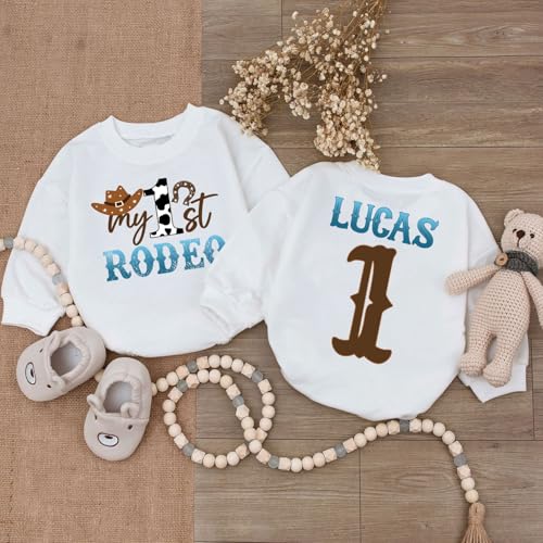 Personalized Birthday Space One Boy Bubble Romper, Custom First Trip Around The Sun First Birthday2