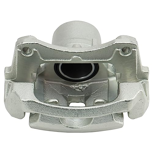 Image of TRQ Front Right Brake Caliper w /Bracket Passenger Side | For 2005-2008 Chevrolet Cobalt 2008-2010 HHR 2007-2009 Pontiac G5 2005 Saturn Ion