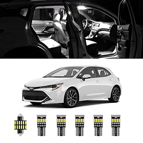 Kit 7 luces LED interiores para Toyota Corolla 2013-2021 miniatura 1