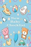  New Baby Checklist : Everything You Need To Buy: Hospital Bag List, Newborn Shopping, New mom shopping, Baby shower List (NW, Band 13)