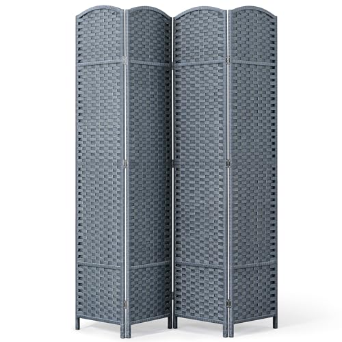 Outdoor Privacy Screen, Folding Room Divider Made of Fade Resistant