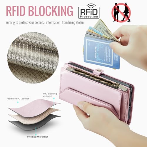 Étui de téléphone pour Samsung Galaxy A15 5G porte-cartes RFID - 4