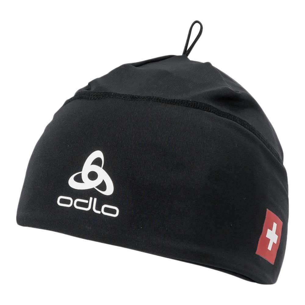 Odlo Unisex Fan cap POLYKNIT WARM ECO, black - NORWEGIAN flag, -