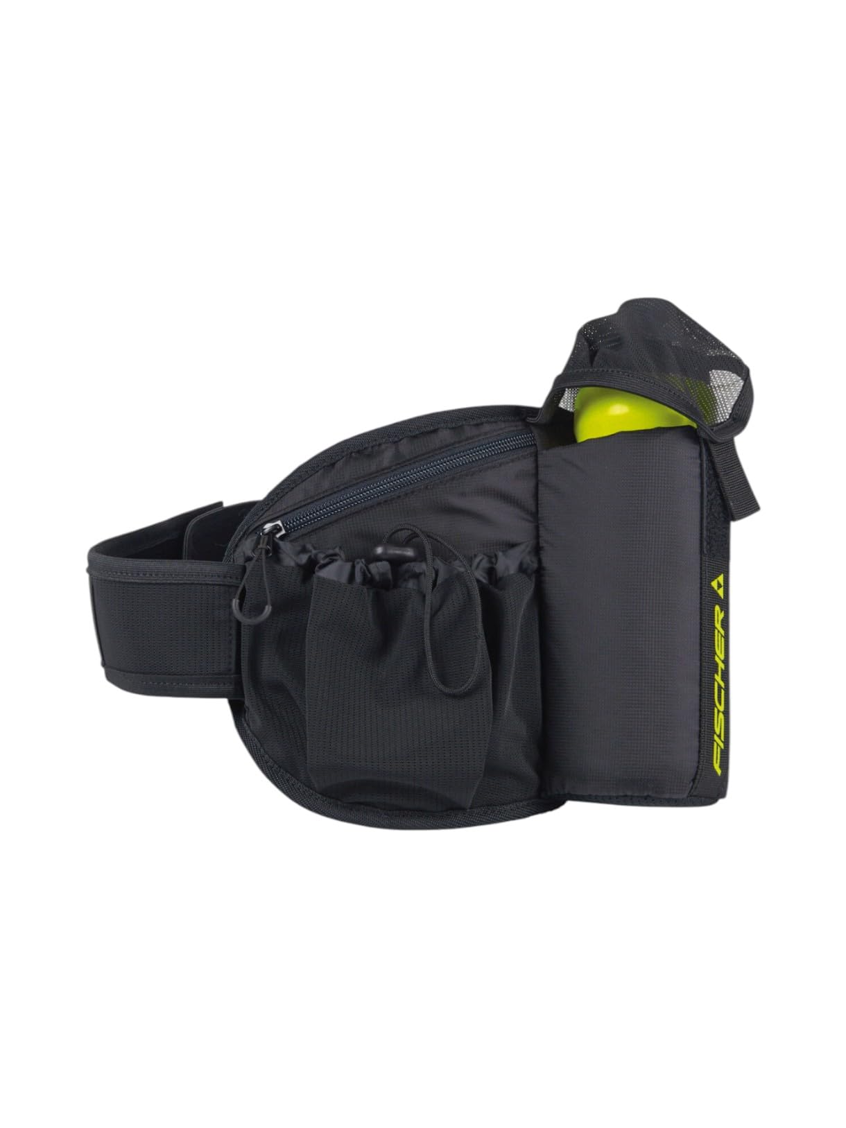 Fischer Drink-/FITBELT - L/XL 000 | BPA-frei, Trinkflasche, verstellbarem Hüftgurt & Reißverschlussfach ideal für Training & Outdoor.