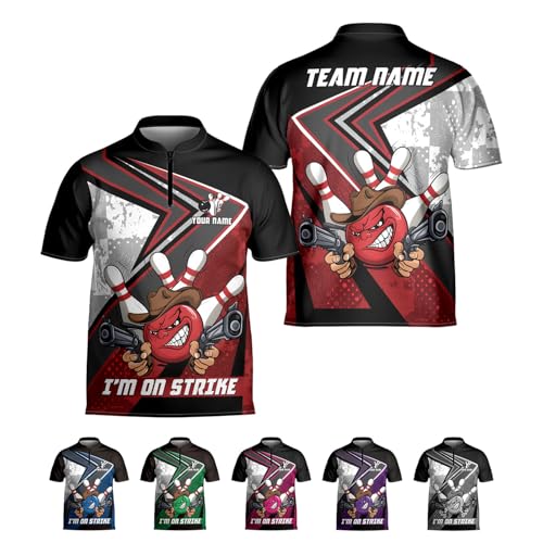 Custom Bowling Jersey for Men & Women - Style Shirts for Team