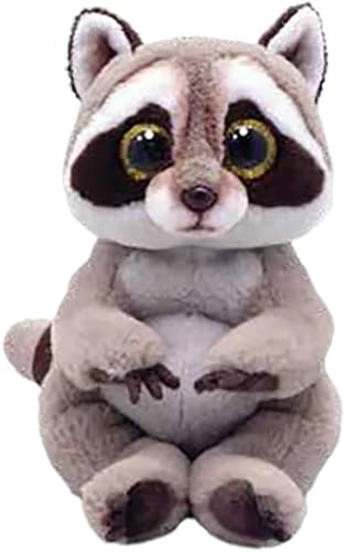 TY Beanie Bellie Petey The Racoon - 6 inch