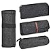 Produktbild YOTINO 4 Stück Pen Case Filz Mäppchen Federmäppchen Filz Bleistift Beutel mit Reißverschluss für Stifte, Bleistifte, Gel-Kugelschreiber usw.