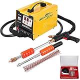 Bestauto 220V Spot Welder Dent Puller, 3000W Stud Welder Dent Repair Kit, 7 Models Spot Welding Machine for Car Body Dent Repair