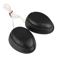 Autolautsprecher Aufbaulautsprecher-Auto Lautsprecher Set Auto Lautsprecher Audio 10W Mini Auto Lautsprecher Audio Runder Klebriger Lautsprecher Auto Lautsprecher Mit Kleber (Schwarz)