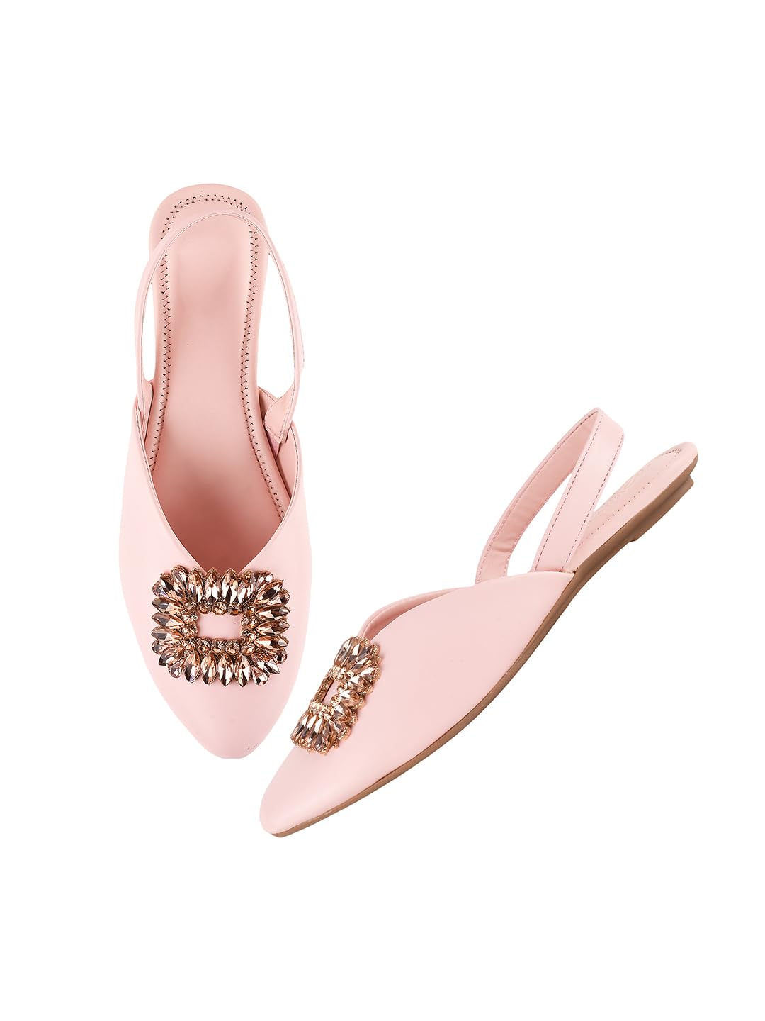 Selfiee Casual and Classy Mules Sandals Light Weight Comfortable & Trendy Party Bellies for Girls & Women (B0CKFFCRP6) Amazon Price History, Amazon Price Tracker