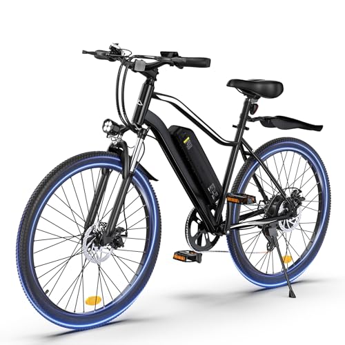 Fcgeoi Electric Bike, 500W Peak Motor, 20MPH & 55...