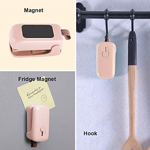 Upgraded Handheld Heat Bag Sealer, 2 in 1 portable Plastic Bags Sealer and Cutter, Endless food Sealer for Airtight Food Storage Saver, Reseals Snack Bags, Seals Plastic Aluminum Chip Packs, Seals Pla - Thumbnail 6