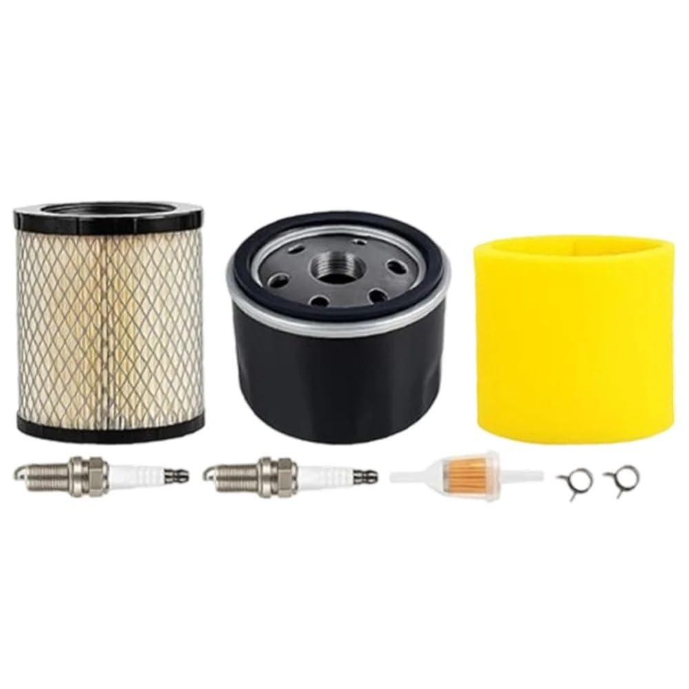 Kit de filtros de aire y aceite aptos for cortacésped de jardín D140E100 | Apto for piezas de repuesto for cortacésped de jardín D140E100