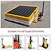 Industrial Paint Bucket Tray Drum Containment Spill Pallet Platform, Leakproof Plastic (Color : Yellow-2 Pack, Size : 28.3