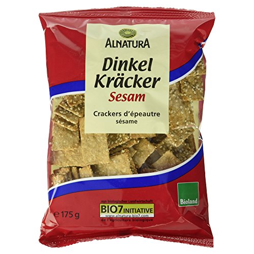 Alnatura Bio Dinkelkräcker Sesam, 175 g