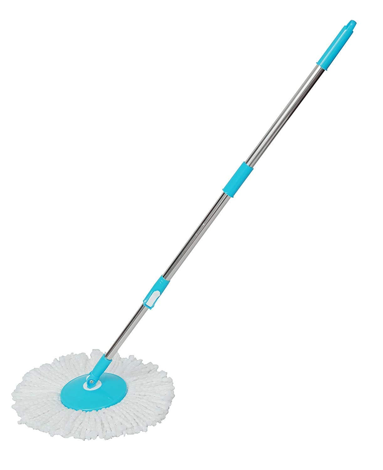 Celltone Mop Stick Rod Only | Stainless-Steel Spinning Mop - Floor Cleaning Spin Rod with 1 Microfiber Refill for Home & Bathroom - 360 Degree Rotating Mop with Extendable Handle… (B09HC4H8VQ) Amazon Price History, Amazon Price Tracker