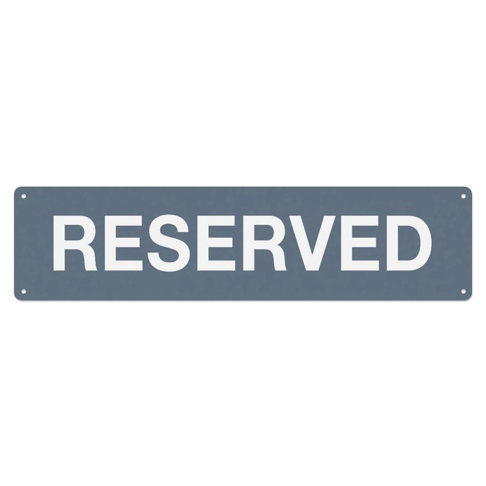 Metal Tin Sign Reserved Seating Special Guests