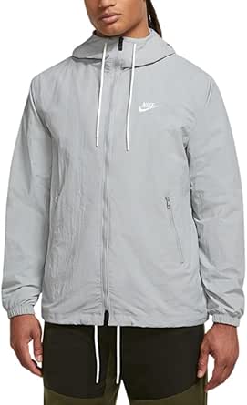 NIKE(ナイキ) クラブ フルジップ ウーブン ジャケット ウインドブレーカー FB7398 010(ブラック) 386(グリーン) 077(グレー) スポーツウェア ジム 筋トレ フィットネス トレーニング ランニング ジョギング メンズ 国内正規品
