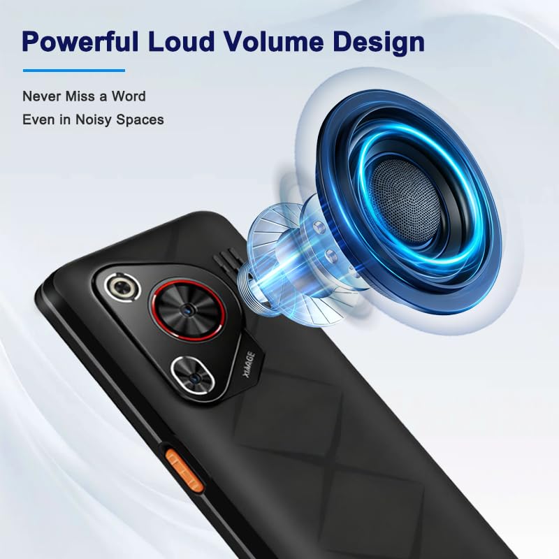 Image of Unlocked Senior Cell Phone, Big Button 3 SIM Senior Phone, Easy to Use Mobile Phone with Large Capacity Battery, Flashlight, Voice Recorder, Calendar, Alarm Clock, Calculator