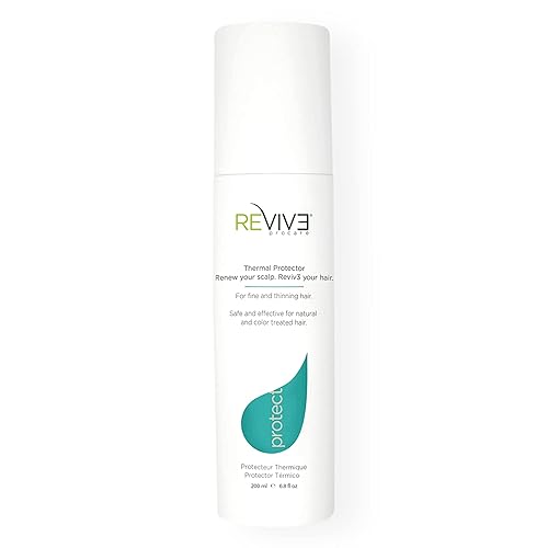 Reviv3 Procare Spray protector térmico para el cabello – Spray de protección UV para restaurar la vitalidad – Laca protectora de calor sin parabenos